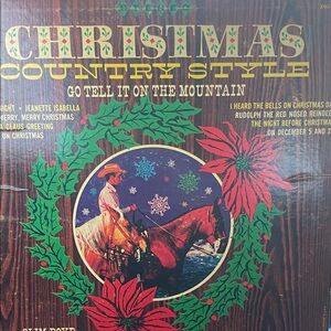 Christmas Country Style Vinyl Record